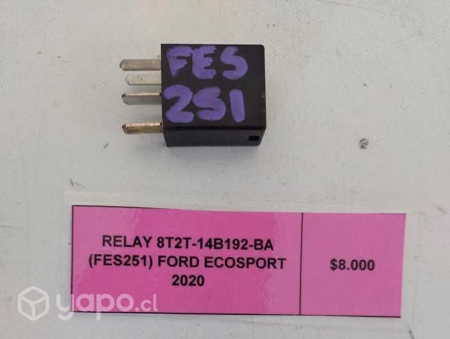 Relay 8T2T-14B192-BA (FES251) Ford Ecosport 2020