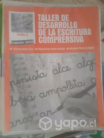 Taller de desarrollo de la escritura comprensiva