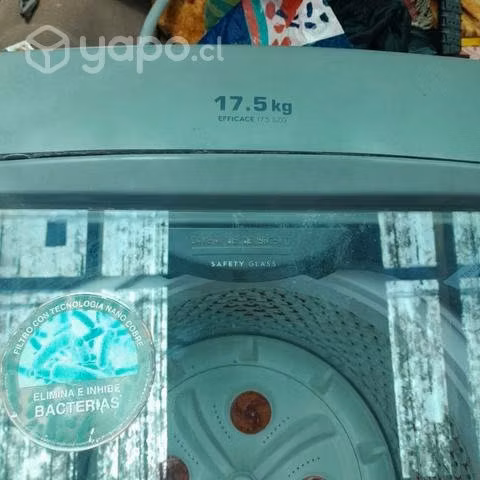 Lavadora 17,5 kg