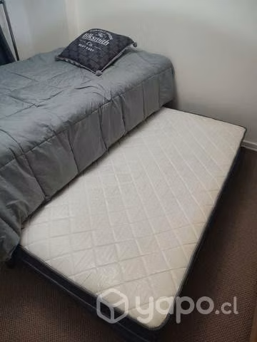 Cama nido plaza y media