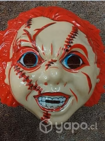 Máscaras de plastico hallowen