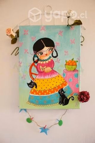 cuadros Pequeña Frida