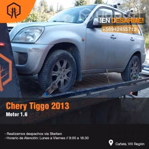 Ramal electrico chery tiggo 2013