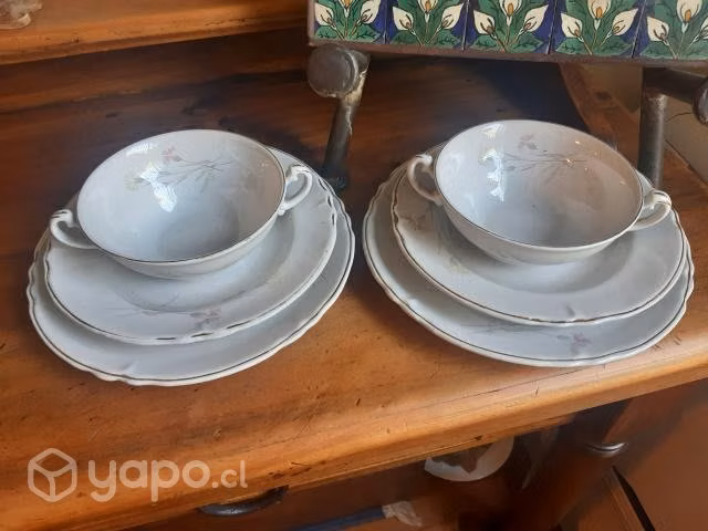 Tríos de consomeras Chileware impecables - Imagen 2