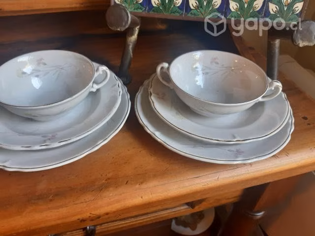 Tríos de consomeras Chileware impecables