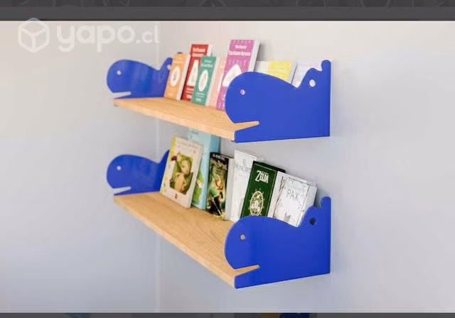 Soportes repisa infantil metálicos