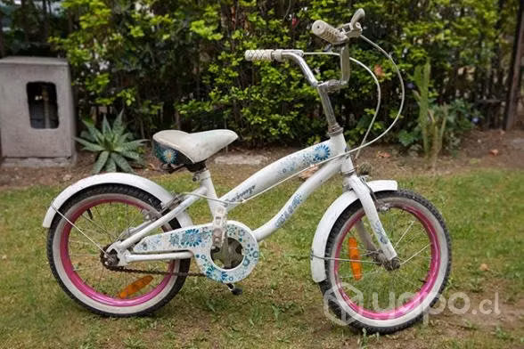 Bicicleta niña aro 16 estilo retro