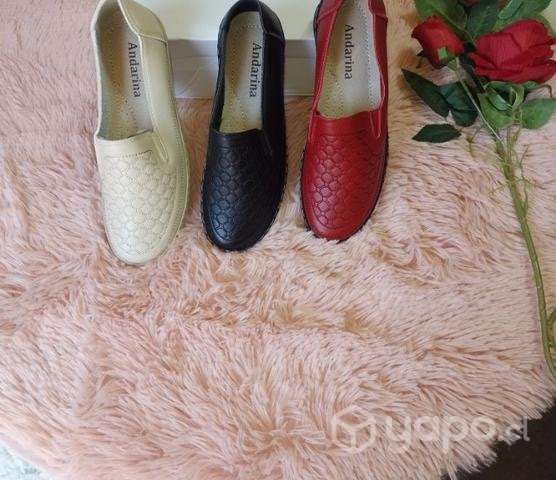 Mocasines de cuero dama - Imagen 6