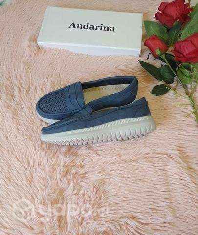 Mocasines de cuero dama - Imagen 5