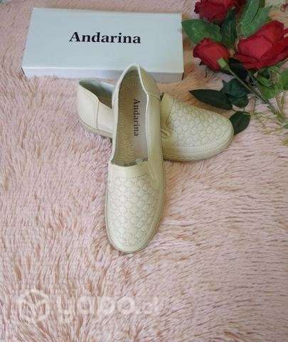 Mocasines de cuero dama - Imagen 2