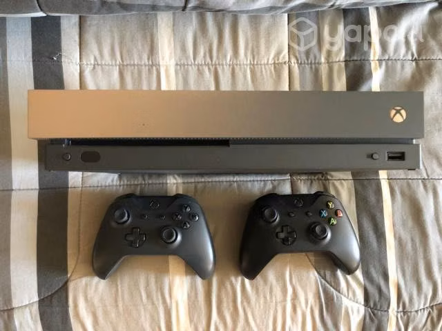 Xbox one x 1 TB dos controles