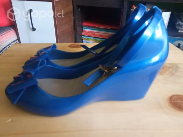 Sandalias Fiori Rosa Azul - Imagen 2