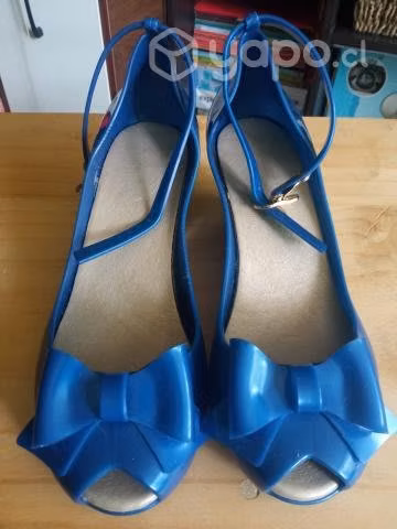 Sandalias Fiori Rosa Azul