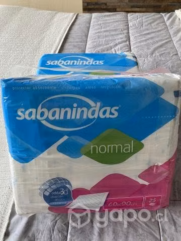 Sabanillas Sabanindas 60x90 cm 25 unidades
