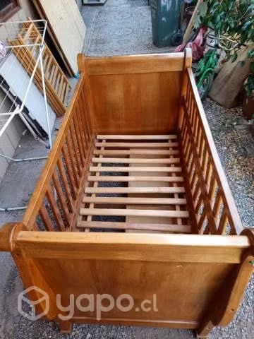 Cuna cuja madera de Lingue - Imagen 2