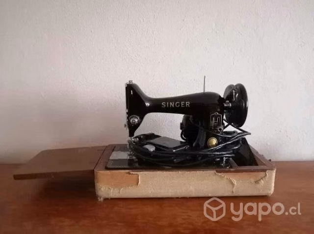 Máquina de coser Singer antigua FUNCIONANDO