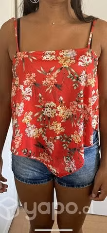 Polera Zara flores
