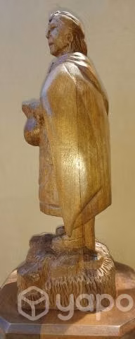 Pieza exclusiva de madera nativa