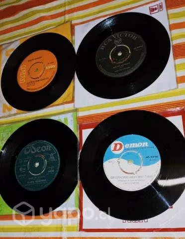 Pack 4 Vinilos Singles