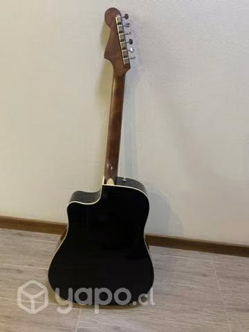 Guitarra Fender Redondo Electro Acústica + Estuche