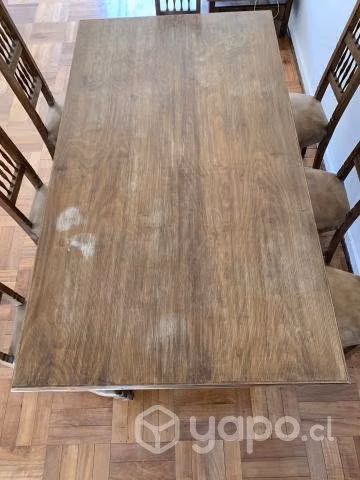 Comedor de madera 8 sillas - Imagen 4