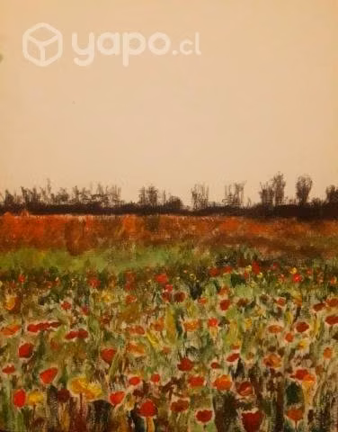 Paisaje contemplativo (óleo sobre lienzo)