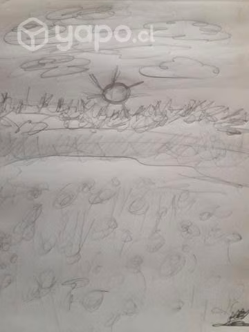 Paisaje contemplativo (óleo sobre lienzo)