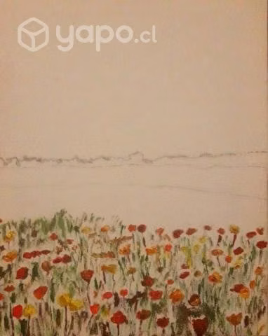 Paisaje contemplativo (óleo sobre lienzo)