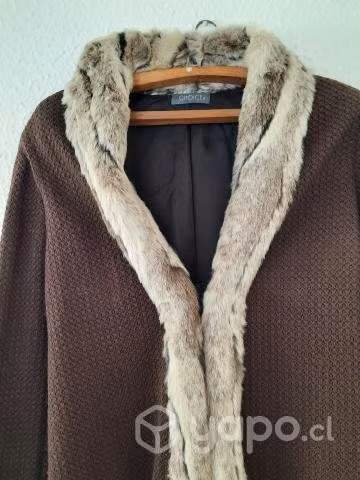 Chaleco Marca Choice NUEVO con piel. - Imagen 6