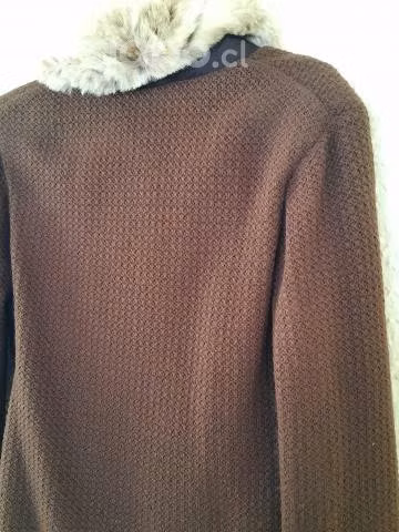 Chaleco Marca Choice NUEVO con piel. - Imagen 2