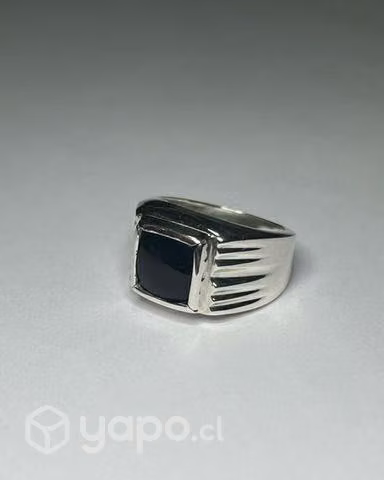 Anillo Sello | Plata fina italiana ley 925