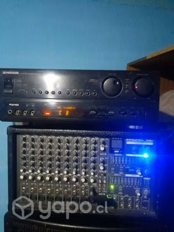 Receiver y cabezal de sonido activo.stereo.bluetoh