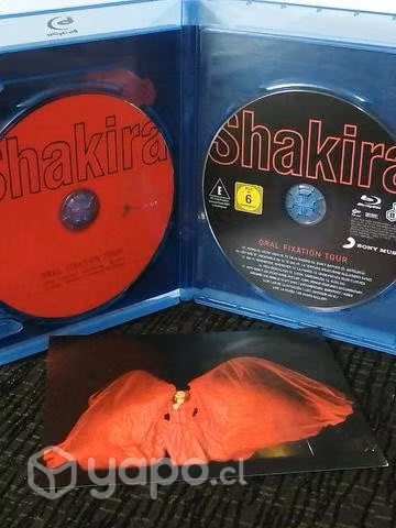 Shakira Dvd Oral Fixation Tour Blu-ray 2007 USA