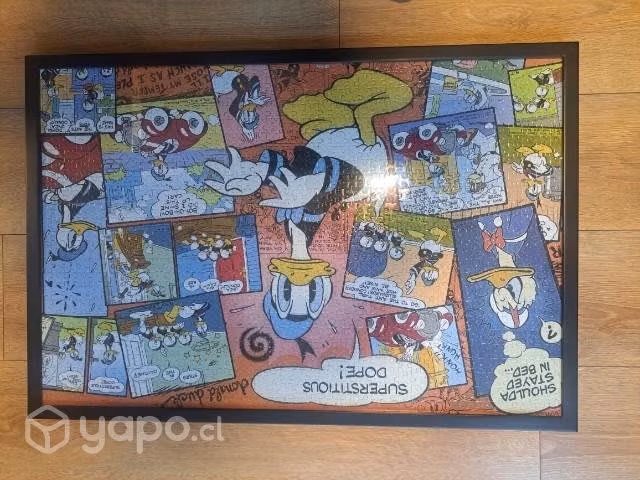 Cuadros Disney puzzles enmarcados