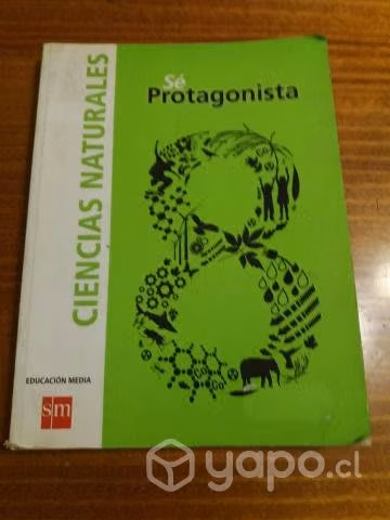 Libro 8 básico Sè protagonista SM buen estado