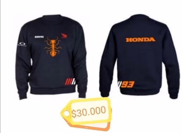 Ropa, equipos y team de motociclismo