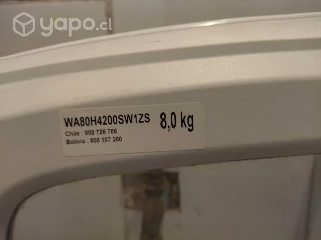 Lavadora 3 meses de uso 8 kilos
