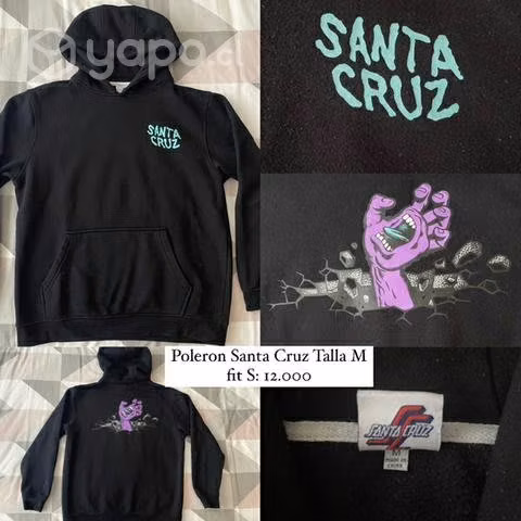 Poleron Santa Cruz original