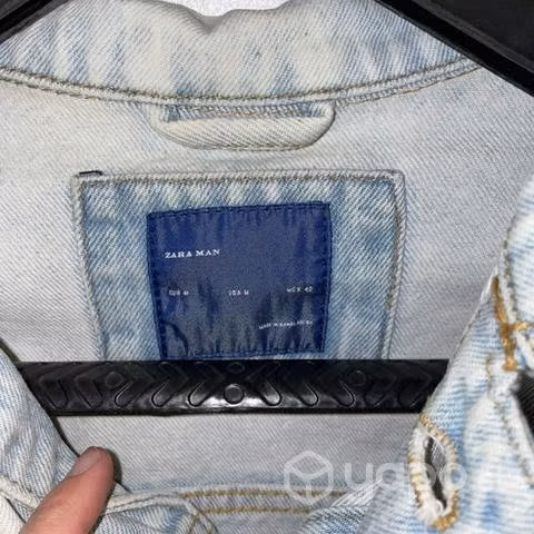 Chaqueta jeans Zara light wash M - Imagen 3