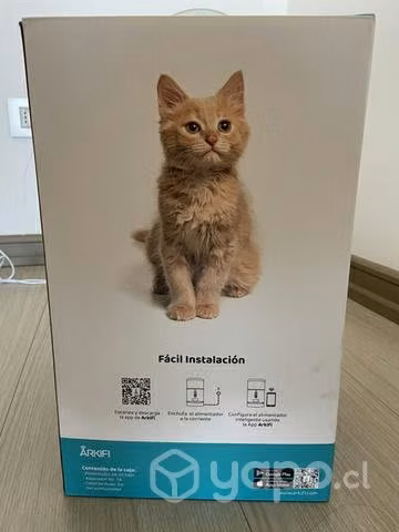 Alimentador Comida Gatos Perros Mascotas