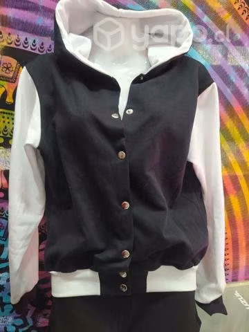 Poleron universitario bomber