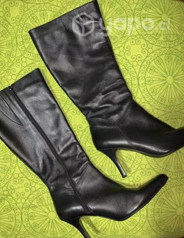 Elegantes botas de cuero n° 36