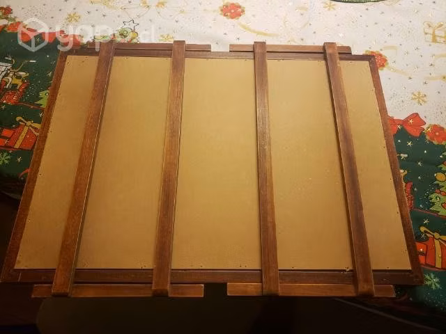 Bandeja de madera y vidrio - Imagen 2