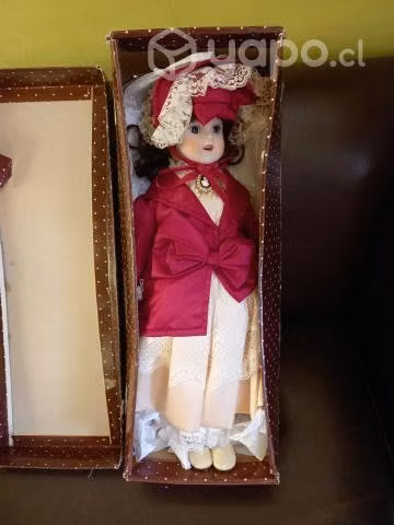 Muñeca porcelana 50 cm - Imagen 3