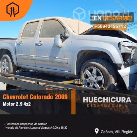 Cubre socalo chevrolet colorado 2009