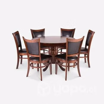 Comedor new calabria 6 sillas con extensión