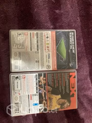 Jugos de nintendo switch, fifa 2020 y nba 2020