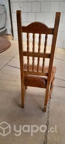 Mesa comedor extensible + 6 sillas
