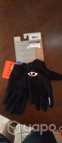 Guantes de bicicleta mujer talla M y porta botella