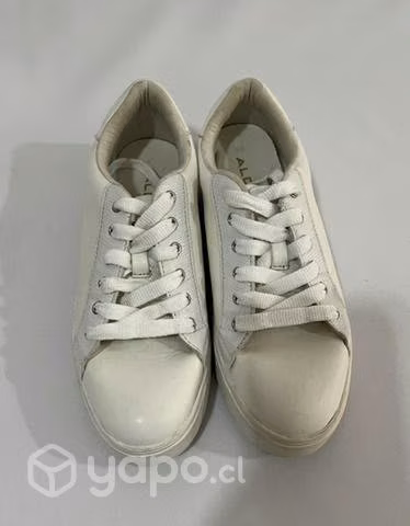 Zapatilla 100% Sintética Marca Aldo N*37 Blanco - Imagen 4
